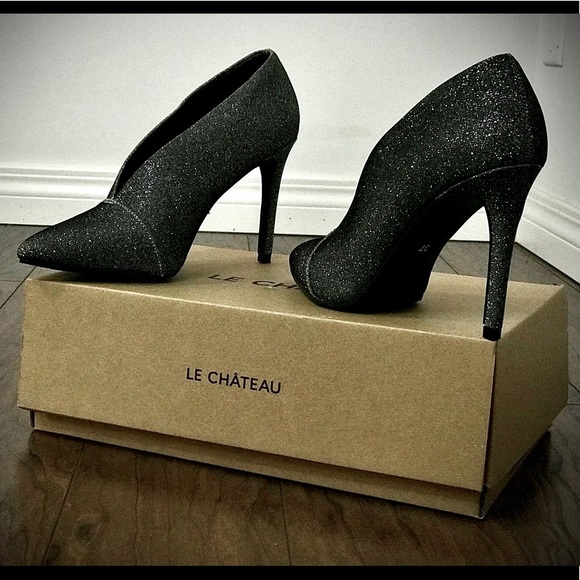 Glitter Pump Heels - Picture 7 of 8